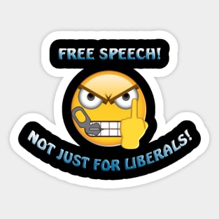 Free Speech Is Our Right Sticker